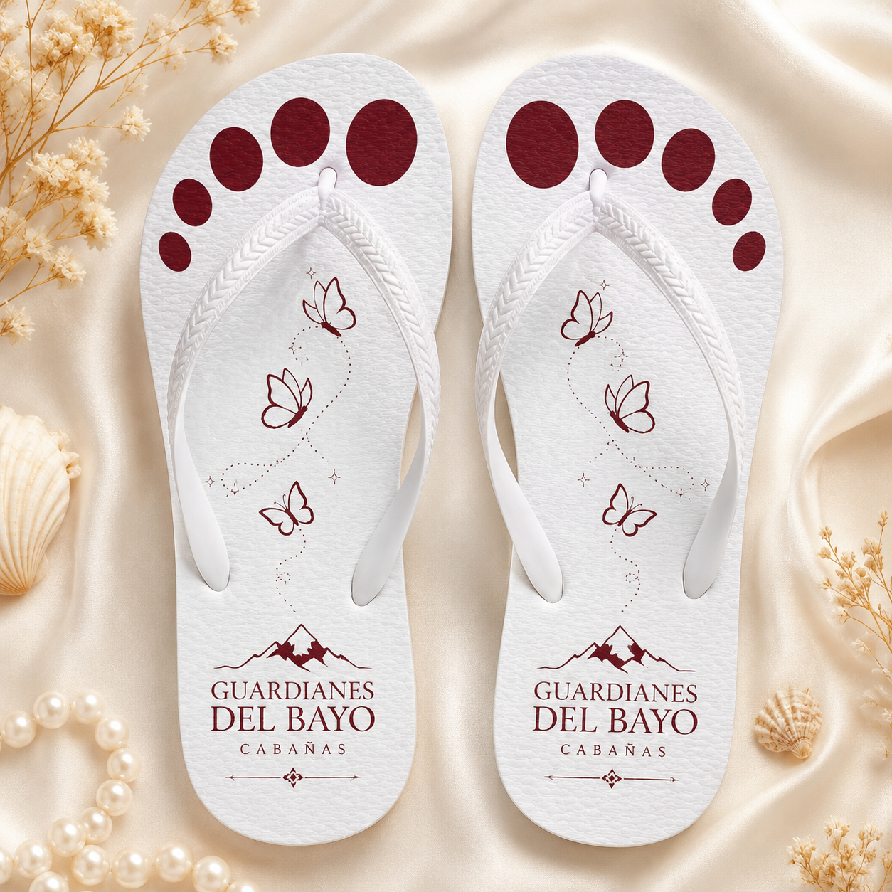 Ojotas evento personalizado