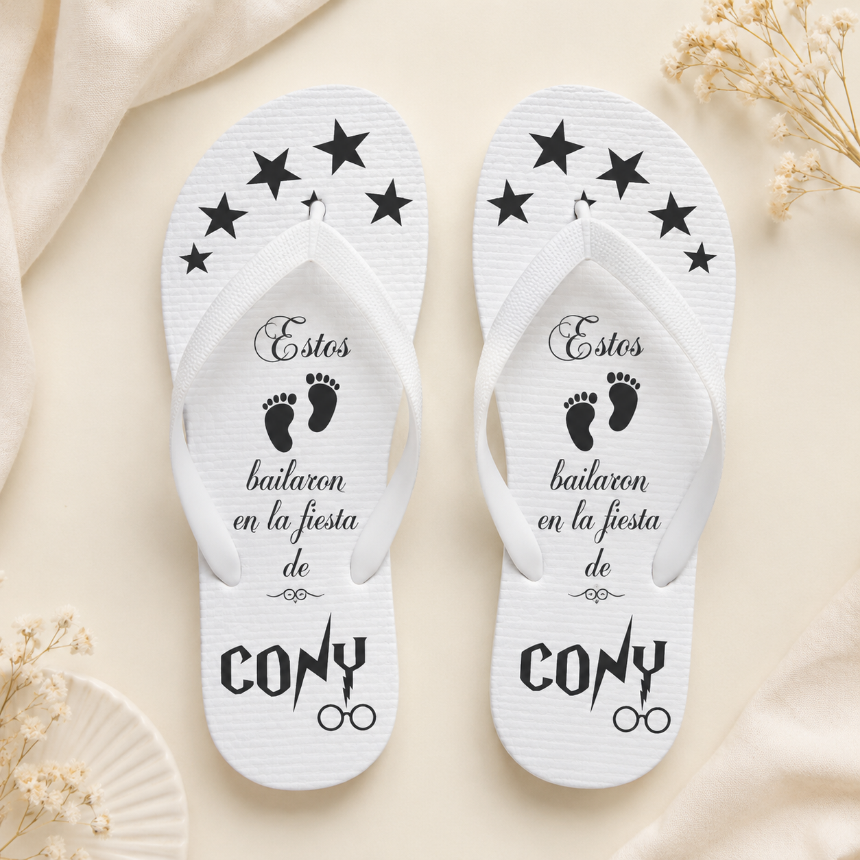 Pack ojotas quinceañera para damas